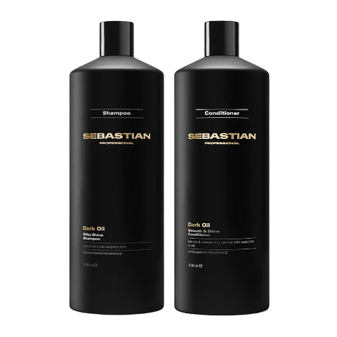 Sebastian Dark Oil Shampoo 1Lt. +Acondicionador 1 Lt.