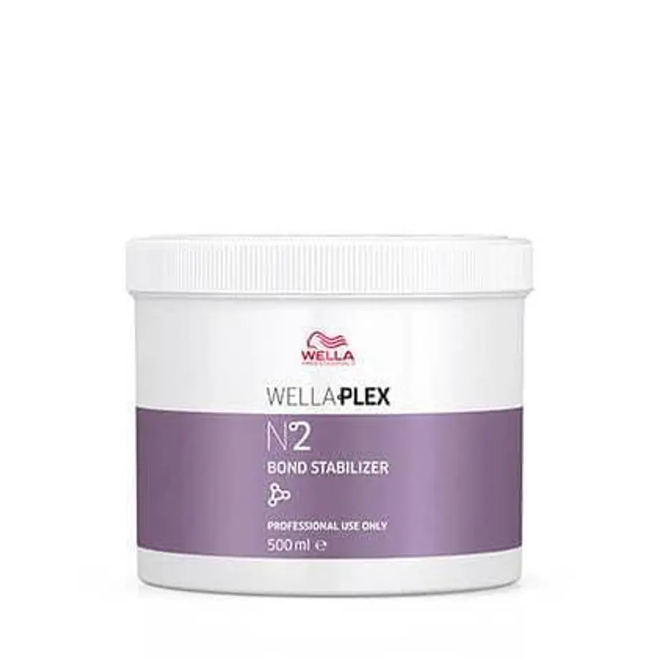 Pack WELLAPLEX N°1 Bond Maker 500ml + N°2 Bond Stabilizer 500ml + N°3 Hair Stabilizer 100ml 3