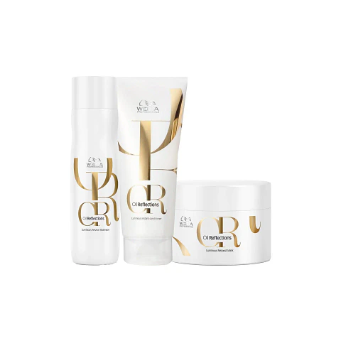 Wella Oil Reflections Trío Shampoo 250 ml + Conditioner 200 ml + Mask 150 ml