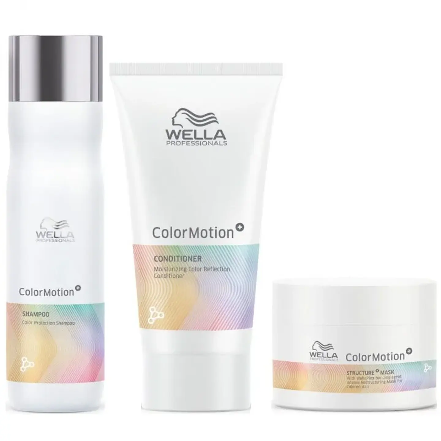 Wella Color Motion Trío Shampoo 250 ml + Conditioner 200 ml + Mask 150 ml 1