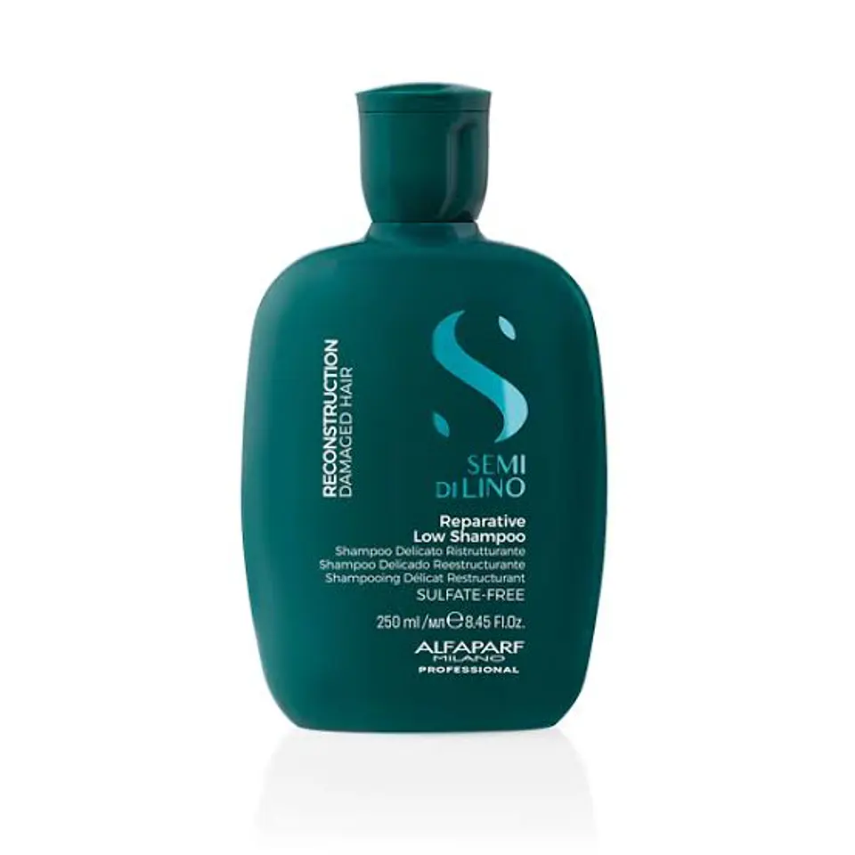 Tripack Alfaparf Semi Di Lino Reconstruction (Shampoo Reparative 250ml + Cristalli Liquidi The Original 50ml + Mascarilla Reparative 200ml) 2