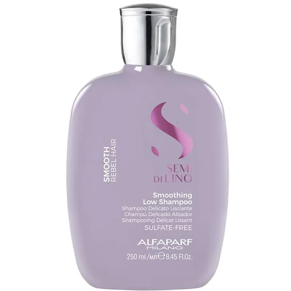 Pack Alfaparf Semi Di Lino Smooth Antifrizz (Shampoo 250ml + Mascarilla 250ml + Crema Alisadora 125ml) 2