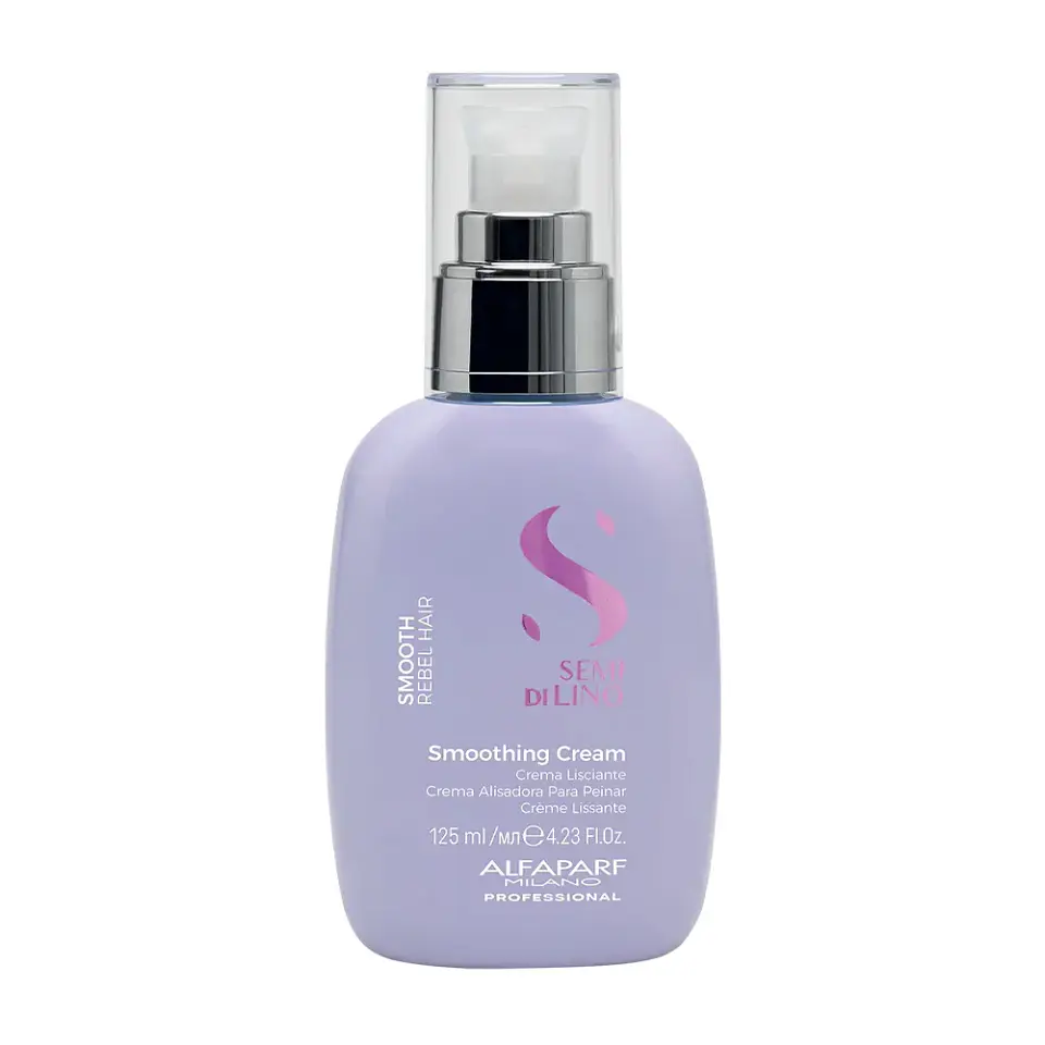 Pack Alfaparf Semi Di Lino Smooth Antifrizz (Shampoo 250ml + Mascarilla 250ml + Crema Alisadora 125ml) 3