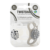 CHUPETES TWISTSHAKE 6+M GRIS/BLANCO