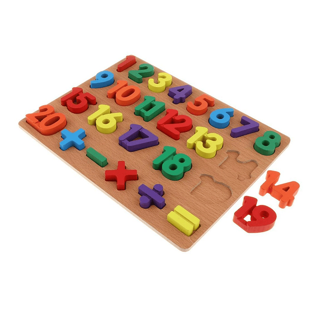 Tablero Puzzle Números