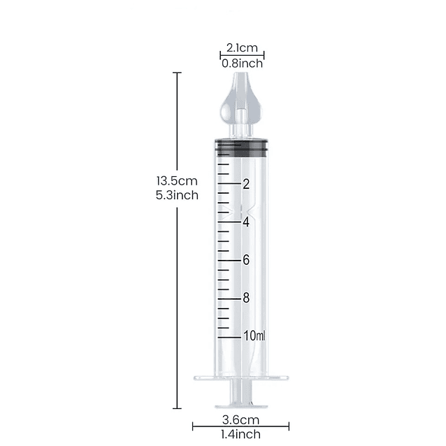 Jeringa Lavado Nasal 2 uns