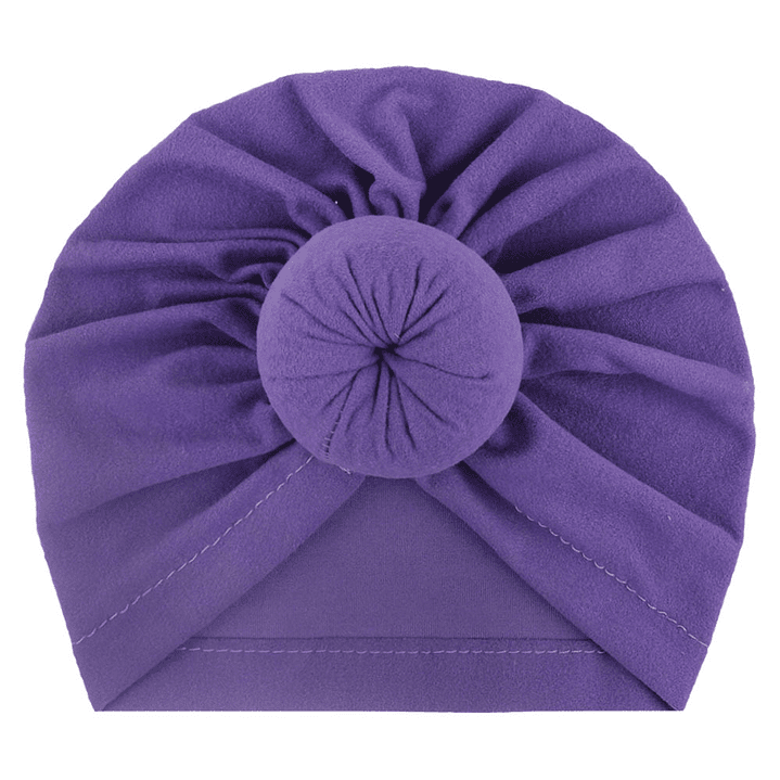 Turbante Lazo Donuts Morado