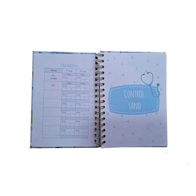 Agenda Pediátrica Personalizada Amigos Dinosaurios