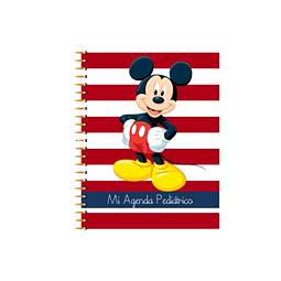 Agenda Pediátrica Personalizada Mickey