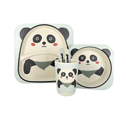 Set Alimentación Bamboo Panda