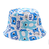 Sombrero Reversible Diseño Ositos Azules