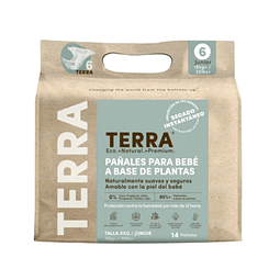 Pañales Terra Biodegradables Talla XXG