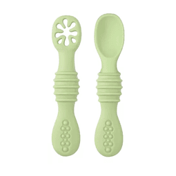 Set Cuchara Aprendizajes Verde Pastel