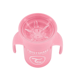 Vaso 360 Twistshake Rosado