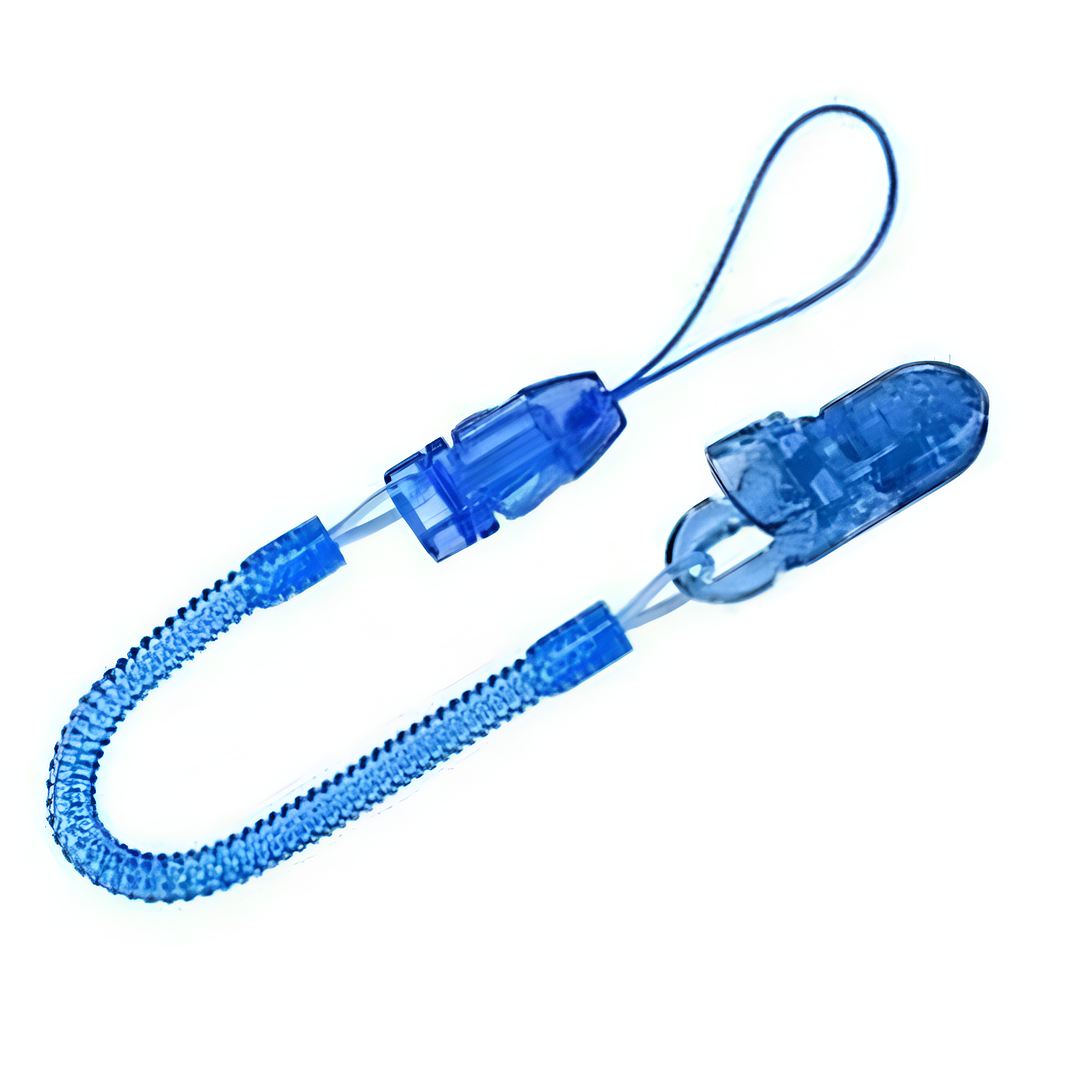 Porta Chupete De Espiral Azul 5