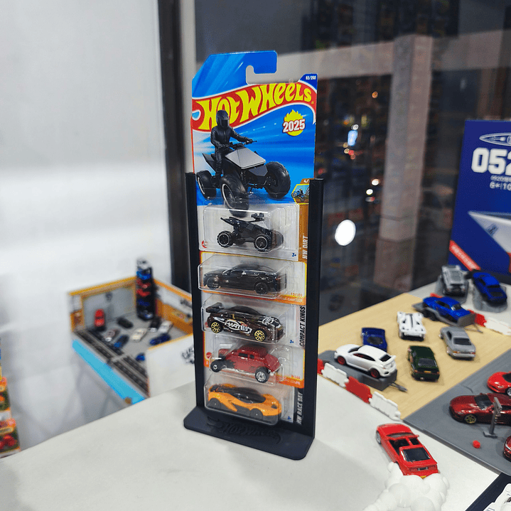 Soporte Para 5 Blister Para Hotwheels A Escala 1:64 3