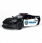 Chevrolet Corvette De Policia A Escala 1:38 - Miniatura 6