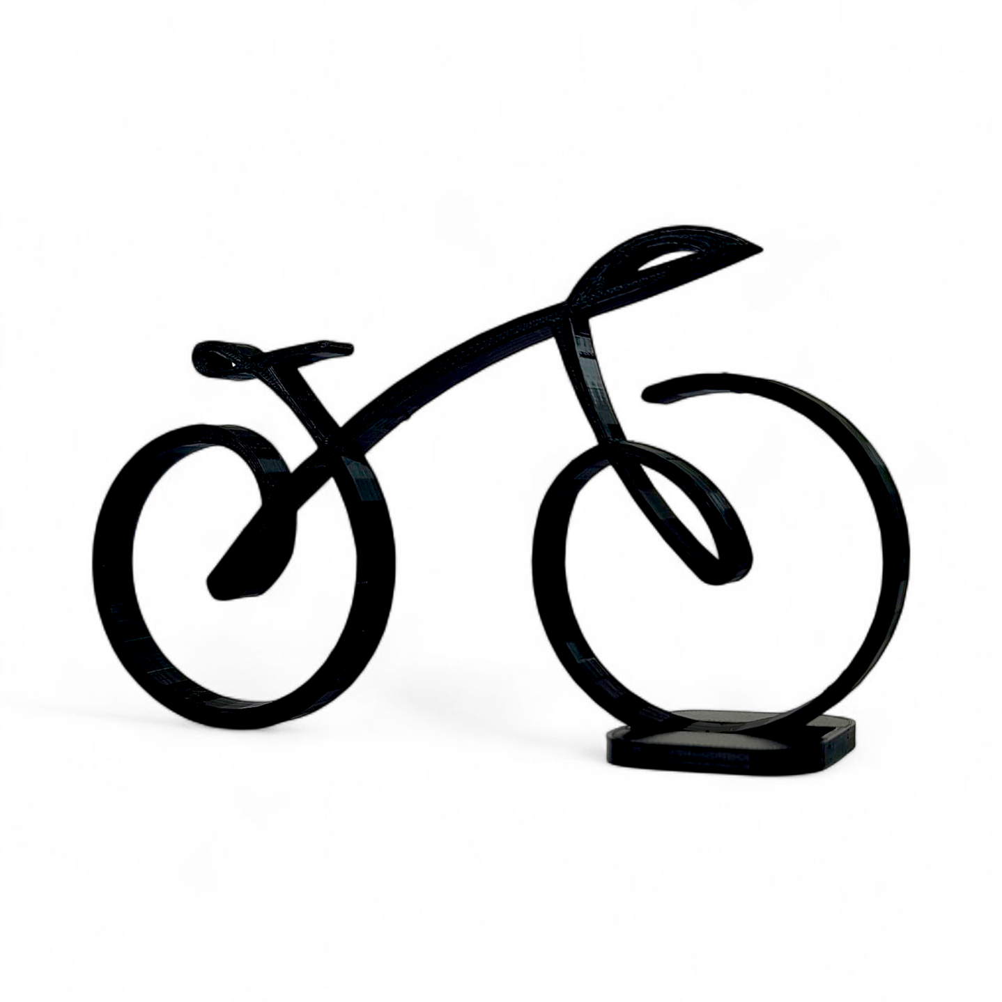 Escultura De Bicicleta En Estilo Minimalista 1