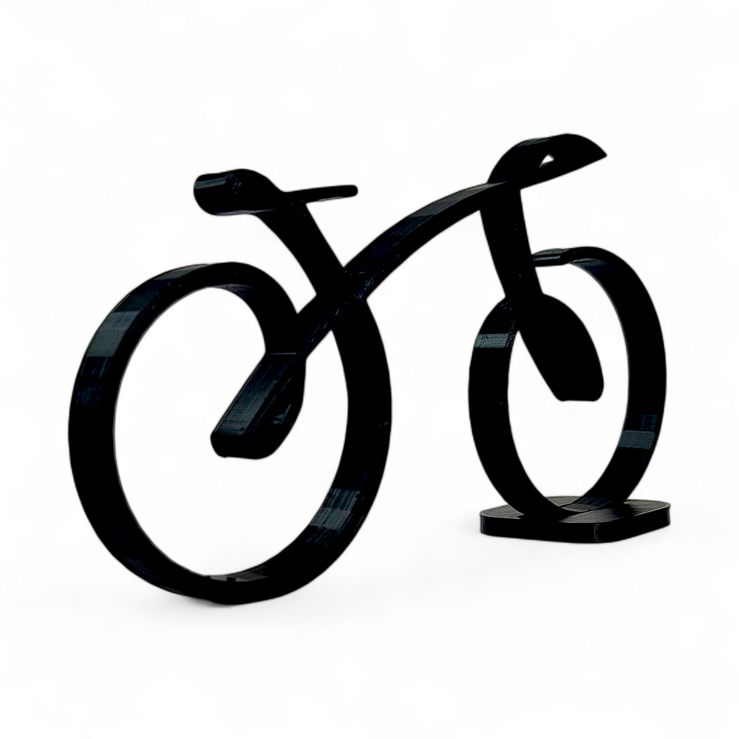 Escultura De Bicicleta En Estilo Minimalista 3