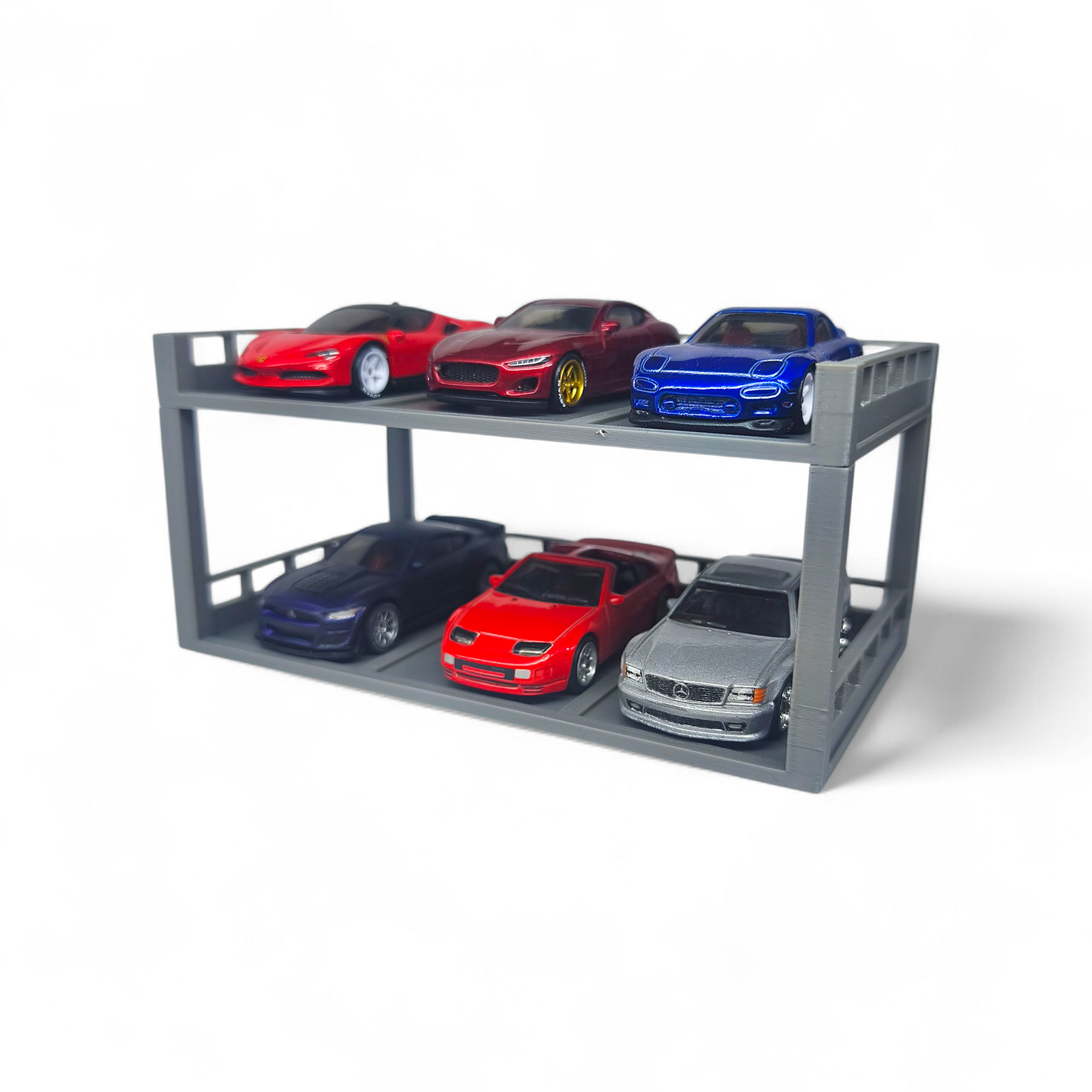 Diorama de Parqueadero para Carros a Escala 1:64 4