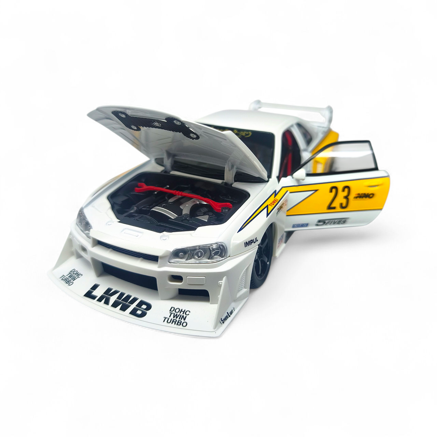 Nissan Skyline R34 Liberty Walk A Escala 1:24 5