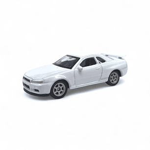 Nissan Skyline Gtr R34 A Escala 1:64