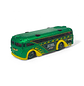Hotwheels Bus Surfin A Escala 1:64 (Usado) - Miniatura 1