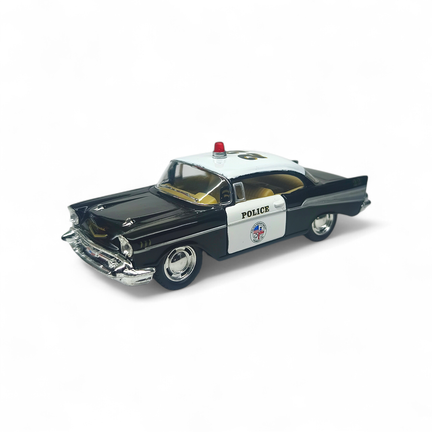 Chevrolet Bel Air 1957 De Policia A Escala 1:38 1
