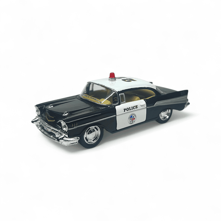 Chevrolet Bel Air 1957 De Policia A Escala 1:38 1