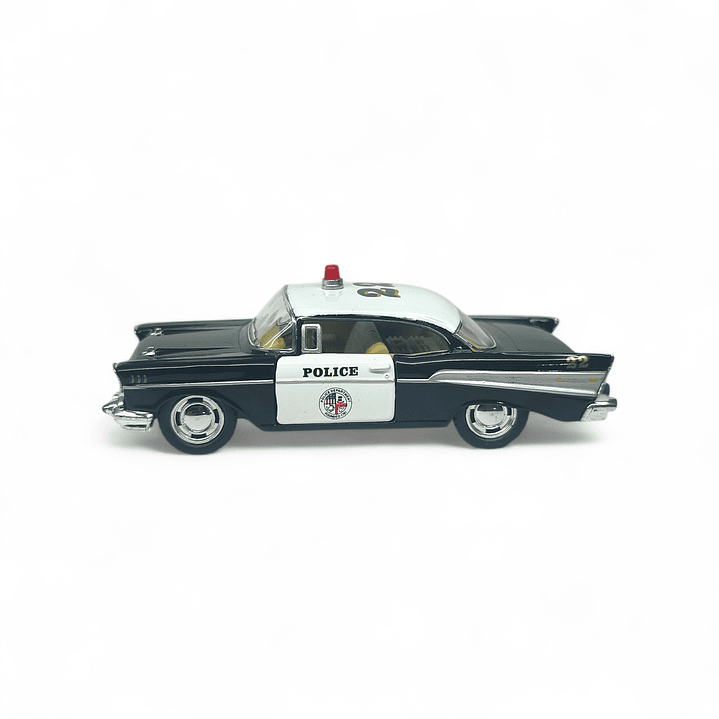 Chevrolet Bel Air 1957 De Policia A Escala 1:38 2