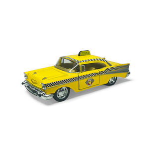 Taxi Chevrolet Bel Air 1957 A Escala 1:38