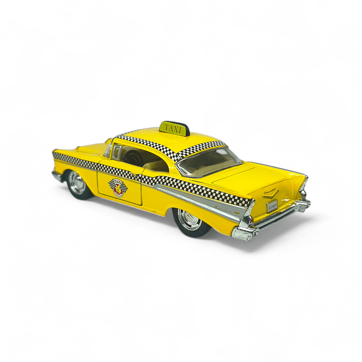 Taxi Chevrolet Bel Air 1957 A Escala 1:38 3
