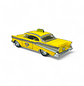 Taxi Chevrolet Bel Air 1957 A Escala 1:38 - Miniatura 3