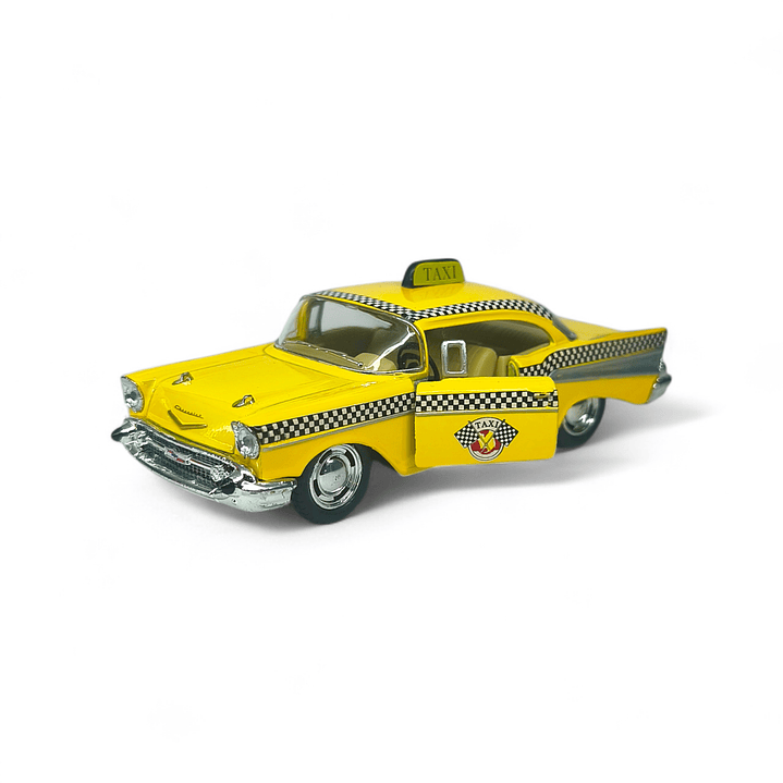 Taxi Chevrolet Bel Air 1957 A Escala 1:38 4