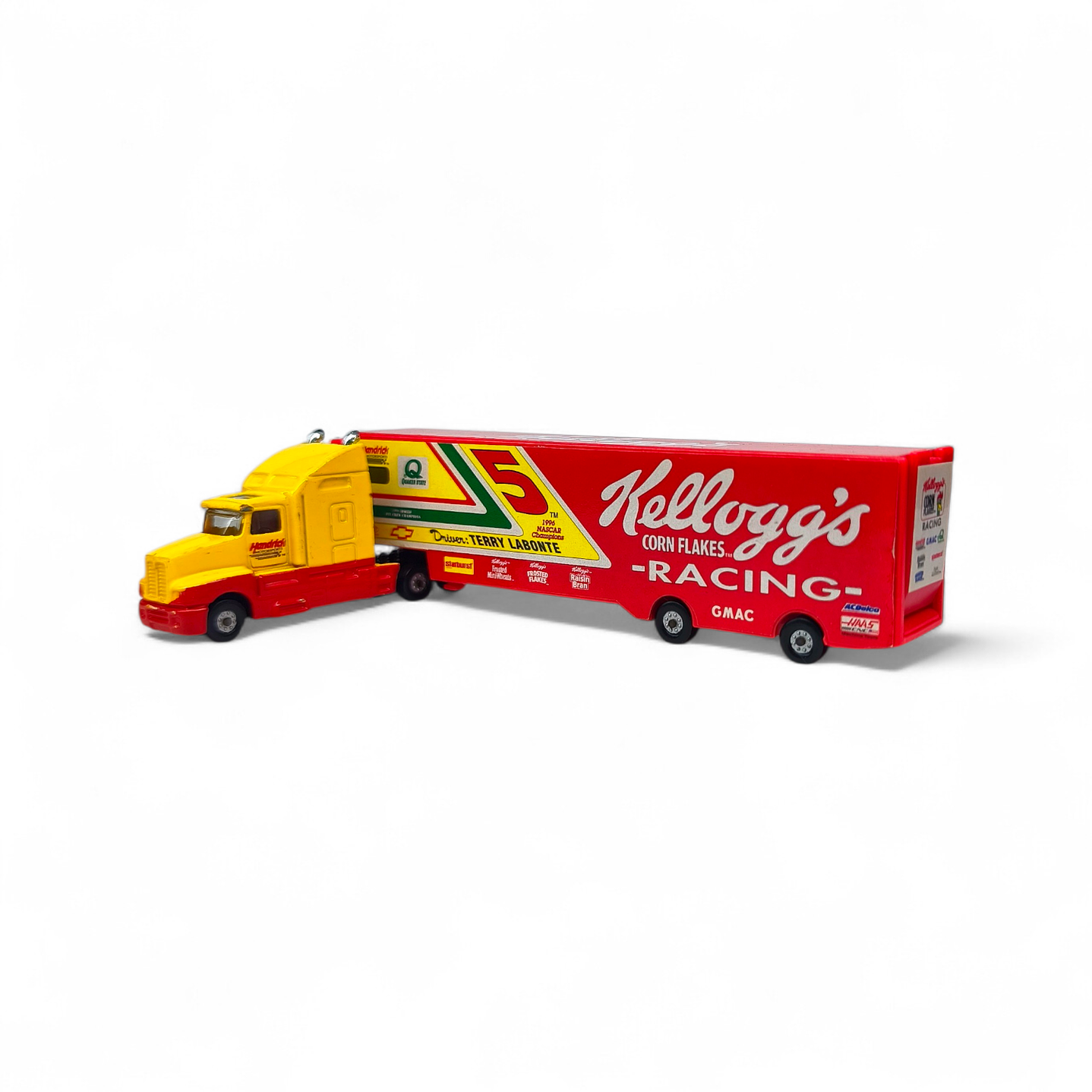 Camion Nascar A Escala 1:87 Con Carros Nascar (Usado) 6