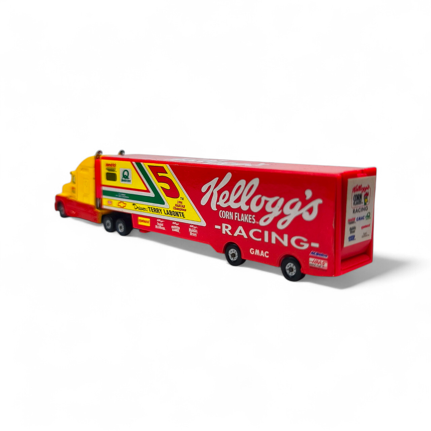 Camion Nascar A Escala 1:87 Con Carros Nascar (Usado) 8