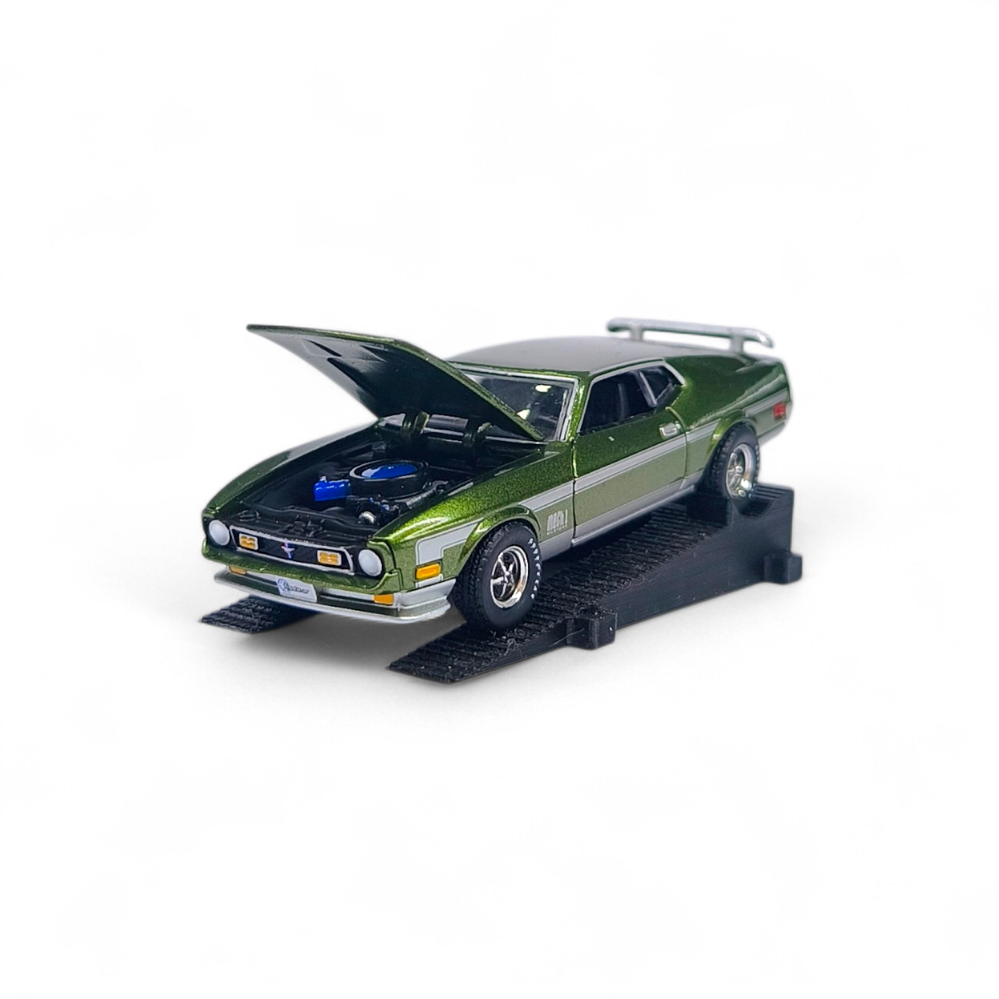 Ford Mustang Mach 1 1973 Top Gear A Escala 1:64 4