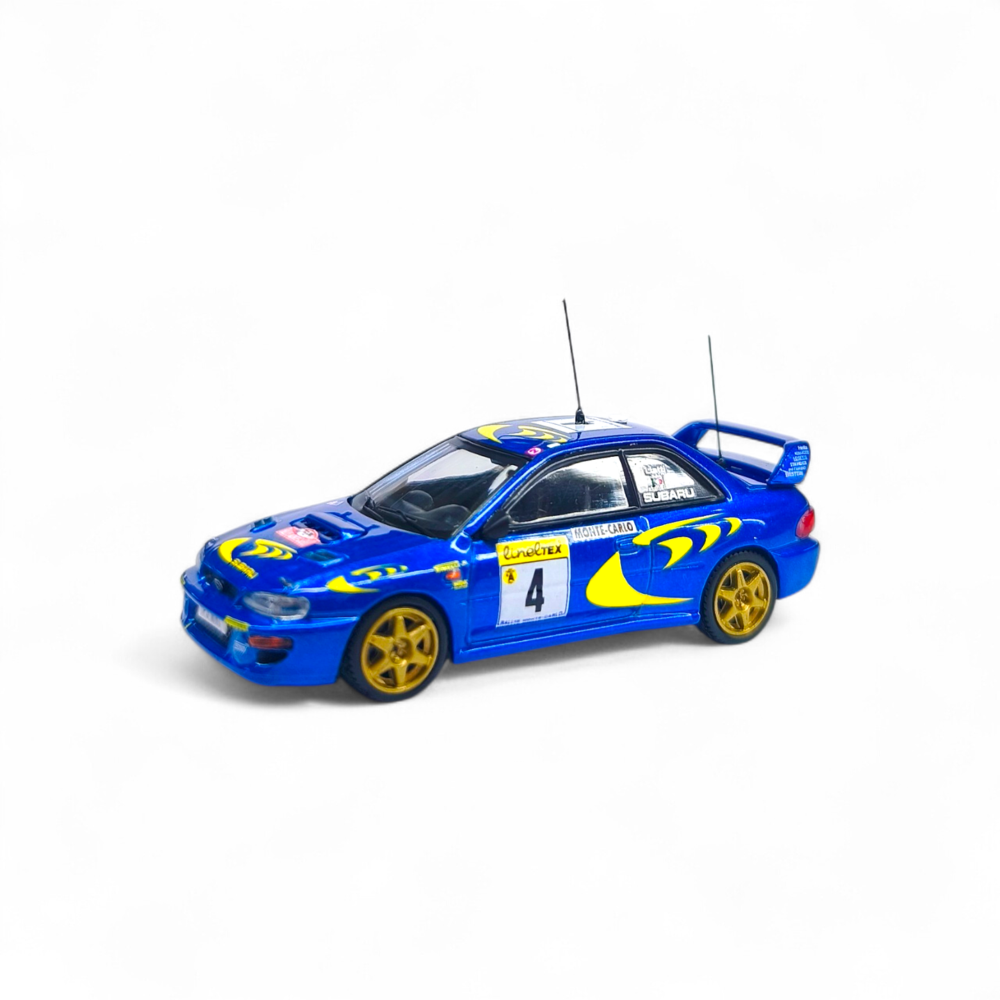 Subaru Impreza Wrc 1997 #4 A Escala 1:64 1