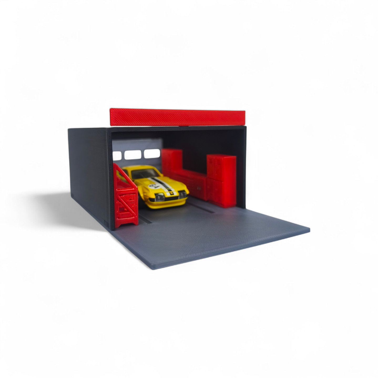 Diorama Zona de pits A Escala 1:64 4