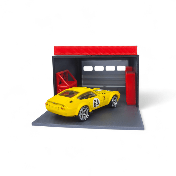 Diorama Zona de pits A Escala 1:64 5