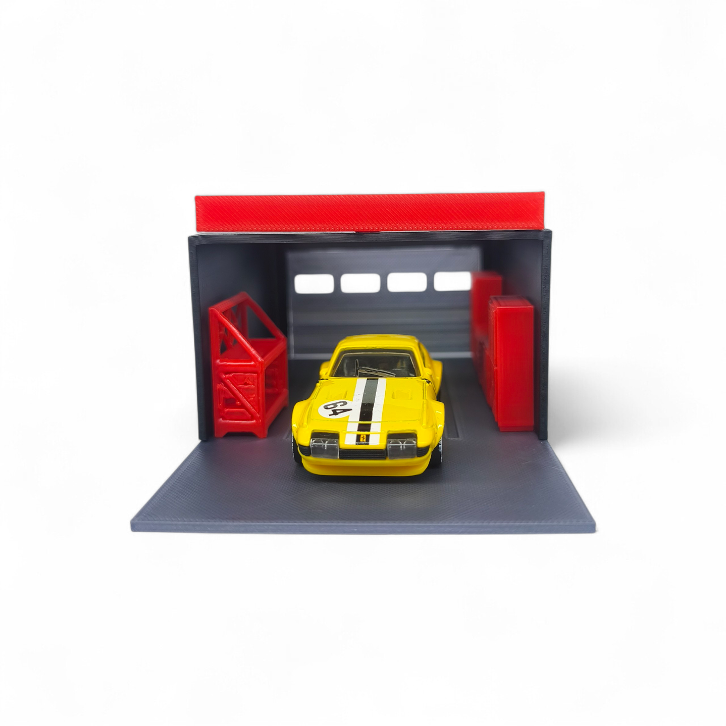 Diorama Zona de pits A Escala 1:64 6