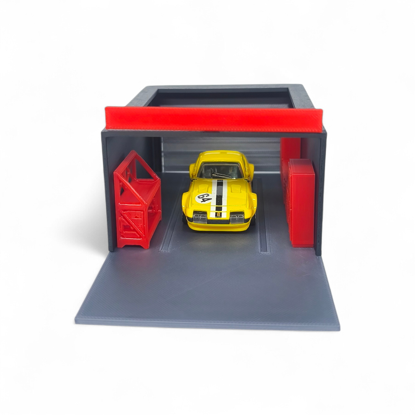 Diorama Zona de pits A Escala 1:64 2