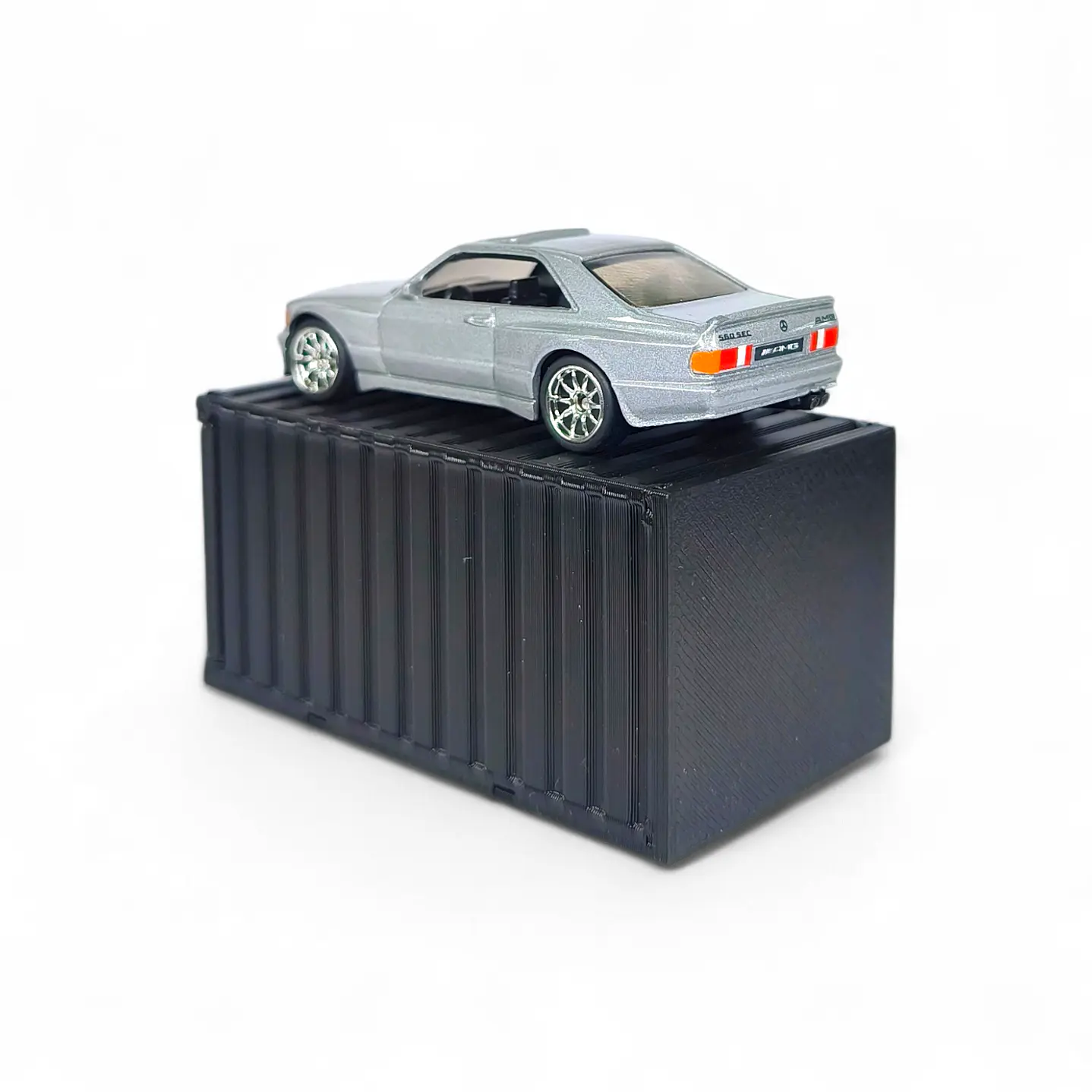 Mercedes 560 AMG 1989 Custom A Escala 1:64 8