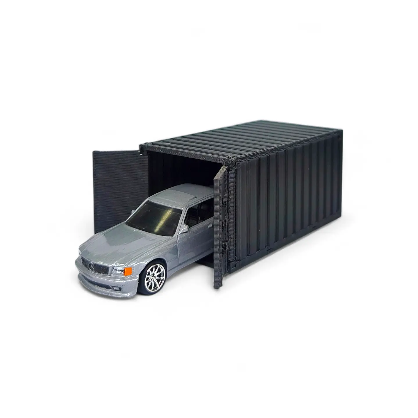 Mercedes 560 AMG 1989 Custom A Escala 1:64 9