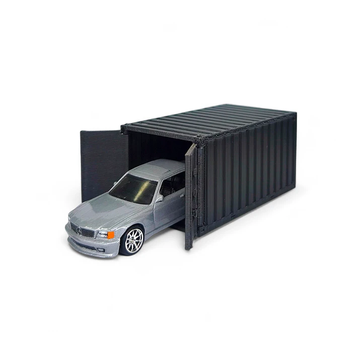 Mercedes 560 AMG 1989 Custom A Escala 1:64 9