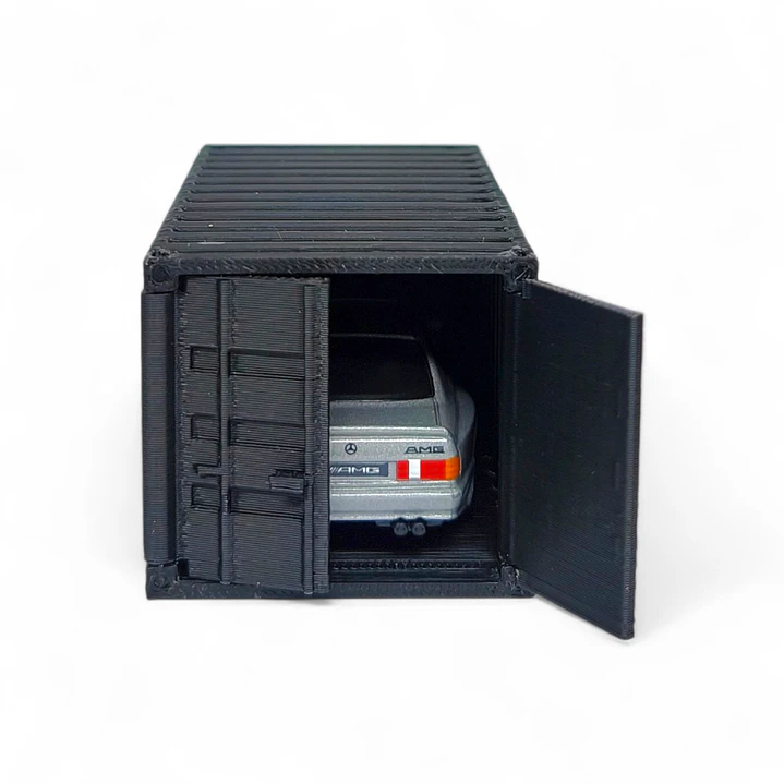 Mercedes 560 AMG 1989 Custom A Escala 1:64 5