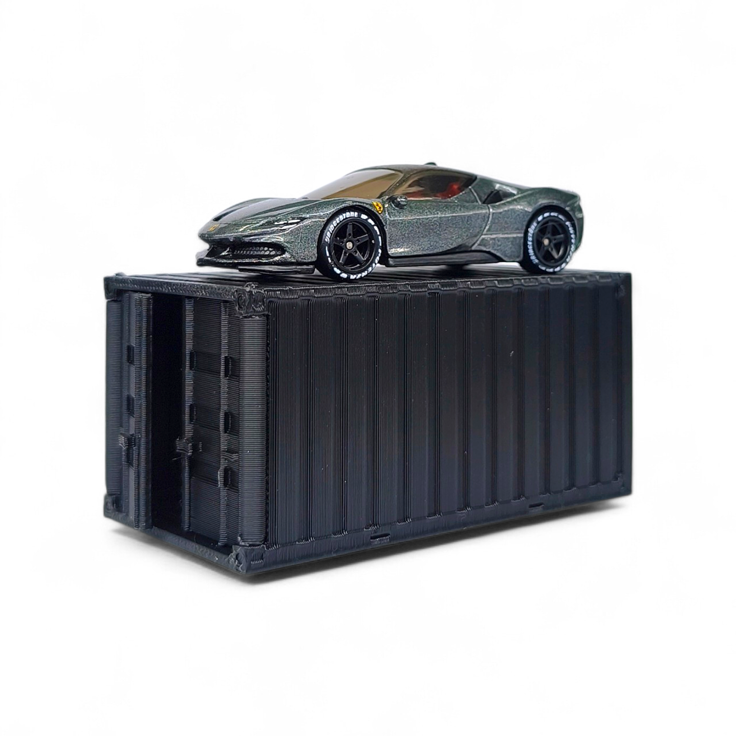 Ferrari SF90 Stralade Custom A Escala 1:64 10