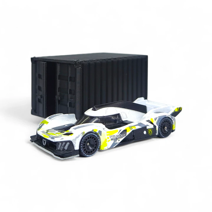 Peugeot 9X8 Hypercar Custom A Escala 1:64 6