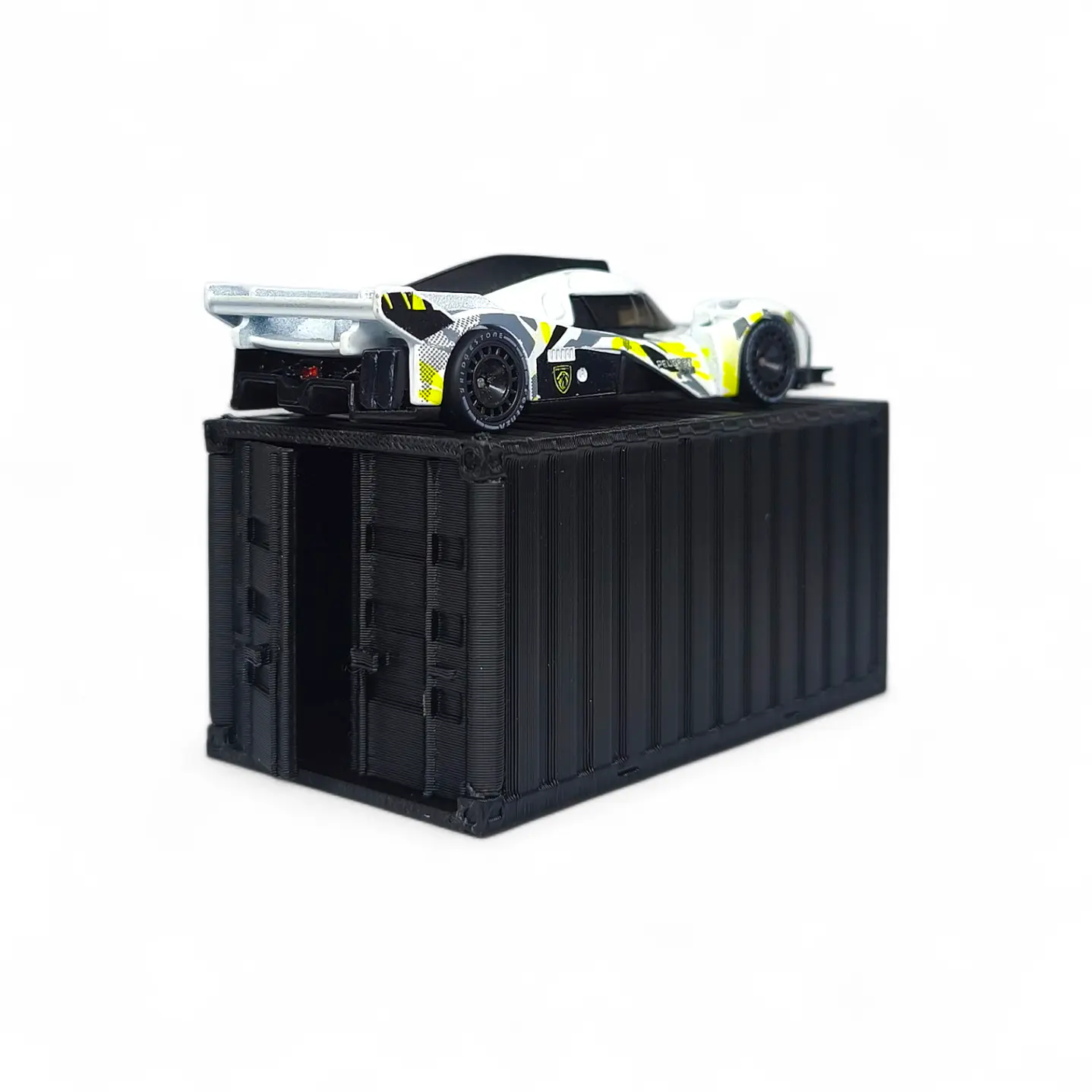 Peugeot 9X8 Hypercar Custom A Escala 1:64 10