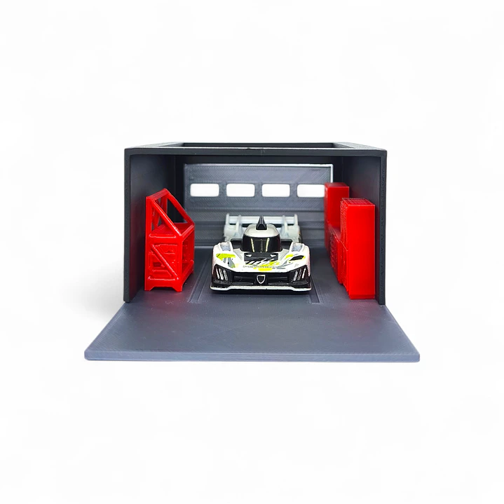 Peugeot 9X8 Hypercar Custom A Escala 1:64 17